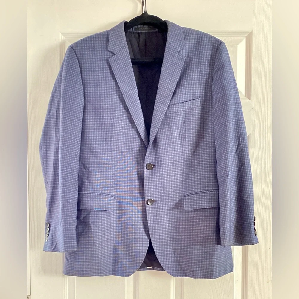 Hugo Boss Men's Blue Blazer 42R - Picture 3 of 15